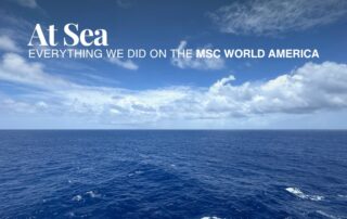 MSC World America what to do on Sea Days
