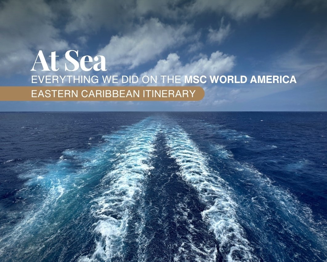 MSC World America At Sea