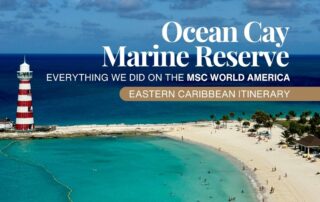 MSC World America Ocean Cay Marine Reserve - MSC Private Island