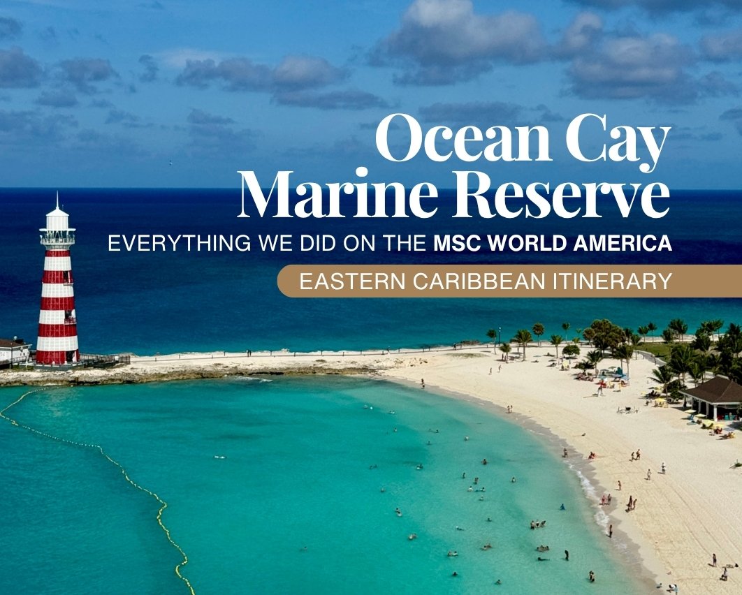 MSC World America Ocean Cay Marine Reserve - MSC Private Island