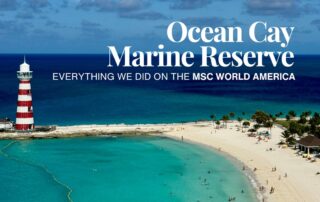 MSC World America Ocean Cay Marine Reserve