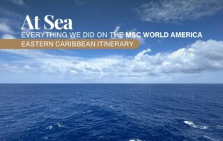 MSC World America Sea Day