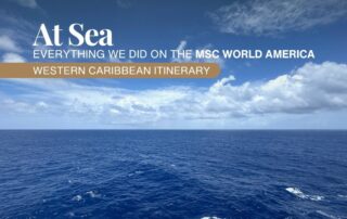 MSC World America Sea Day