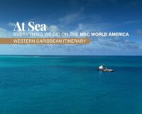 MSC World America Sea Day Experience