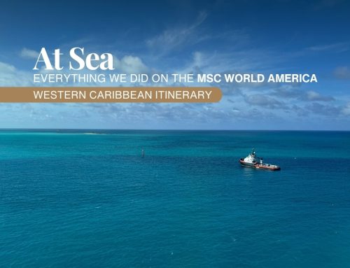 MSC World America Sea Day Experience