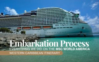 MSC World America Embarkation