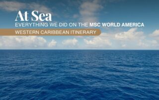MSC World America Sea Day