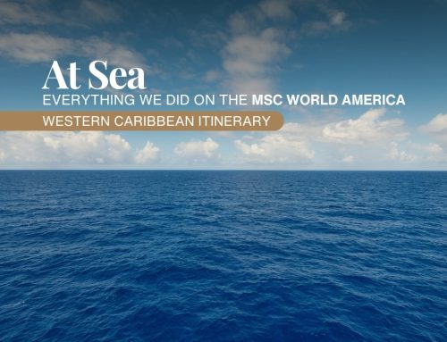 Day 2: MSC World America Sea Day: What to do?